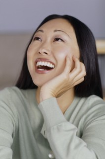 Delighted woman. Photo : Fisher Litwin