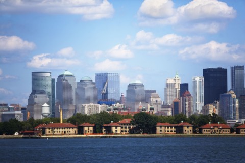 USA, New York State, New York City, Skyline of Lower Manhattan. Photo : fotog