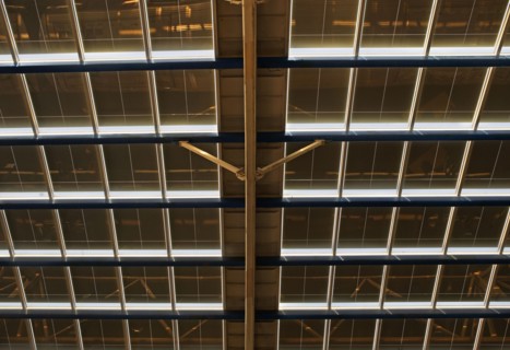 USA, New York State, Brooklyn, Coney Island, Ceiling of subway station. Photo : fotog