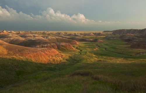 USA, South Dakota, Badlands National Park, Landscape.