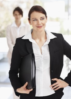Smiling businesswoman portrait. Photo : Momentimages