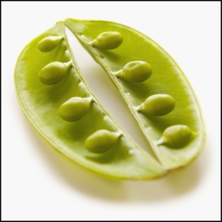 Peas in Pod. Photo : Mike Kemp