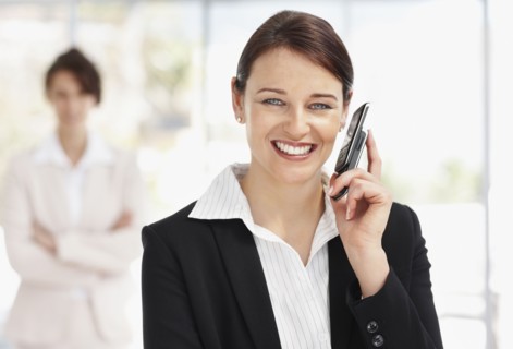 Smiling businesswoman portrait. Photo : Momentimages