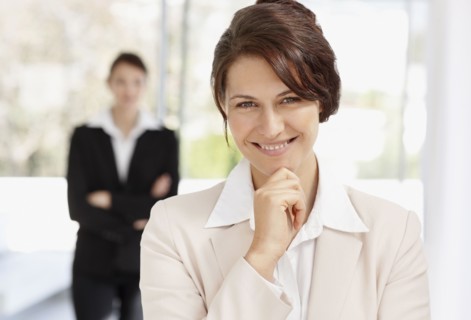 Smiling businesswoman portrait. Photo : Momentimages