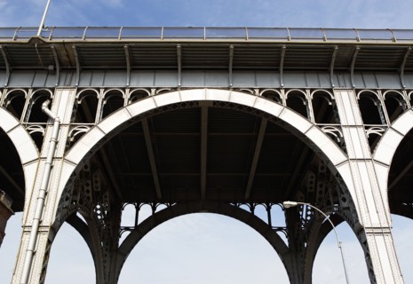 USA, New York State, New York City, Elevated road. Photo : fotog