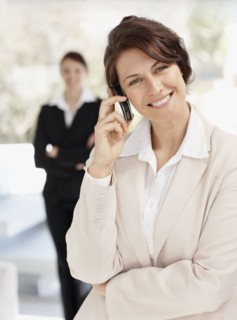 Smiling businesswoman portrait. Photo : Momentimages