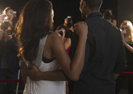 Paparazzi photographing celebrities at red carpet event. Photo : Jamie Grill