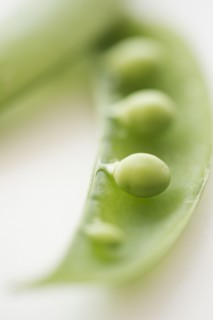 Studio shit of green peas. Photo : Jamie Grill
