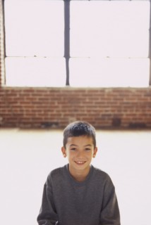 Cute young boy. Photo : Fisher Litwin