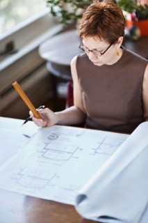 Architect working in studio. Photo : Take A Pix Media