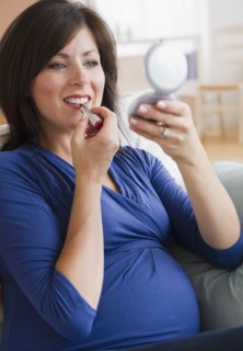 Young pregnant woman. Photo : Jamie Grill
