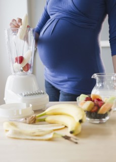 Young pregnant woman. Photo : Jamie Grill
