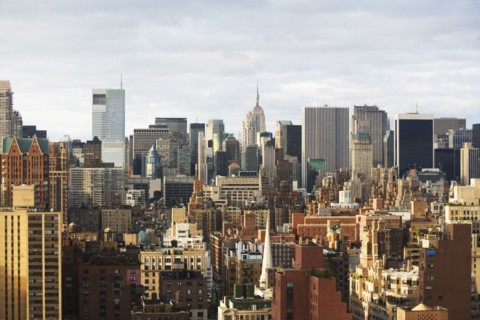 USA, New York City, Manhattan skyline. Photo : fotog