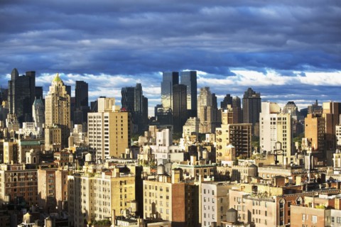 USA, New York City, Manhattan skyline. Photo : fotog