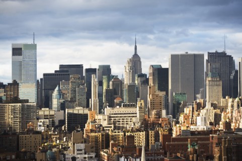 USA, New York City, Manhattan skyline. Photo : fotog