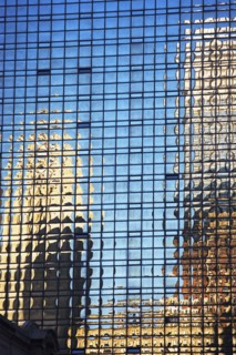 USA, New York City, skyscraper facade. Photo : fotog