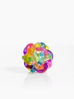 Studio shot of molecular model. Photo : David Arky