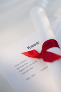 Diploma on resume.