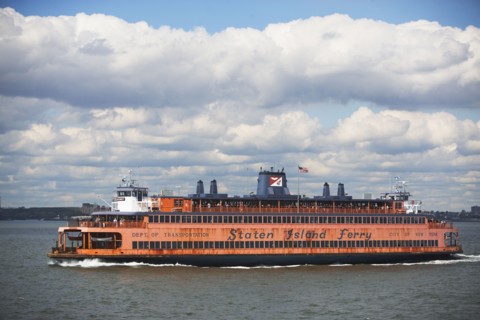 USA, New York City, Staten Island Ferry. Photo : fotog