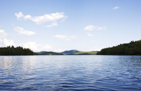 USA, New York State, Adirondack Mountains, Upper Saranac Lake . Photo : Chris Hackett