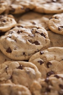 Chocolate cookies. Photo : Mike Kemp
