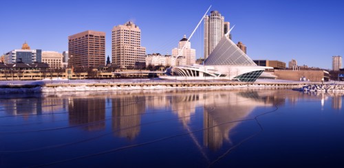 USA, Wisconsin, Milwaukee harbor. Photo : Henryk Sadura