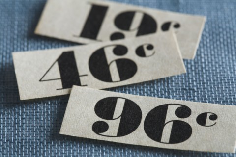 Close up of price tags. Photo : Kristin Lee