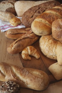 Variation of baked goods.