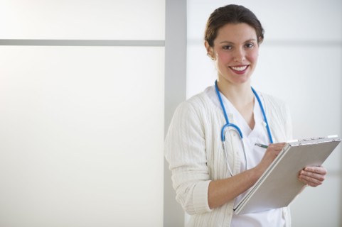 Portrait of nurse.