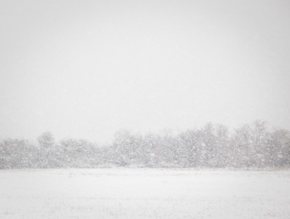 USA, New York State, Rockaway Beach, snowstorm. Photo : Jamie Grill Photography
