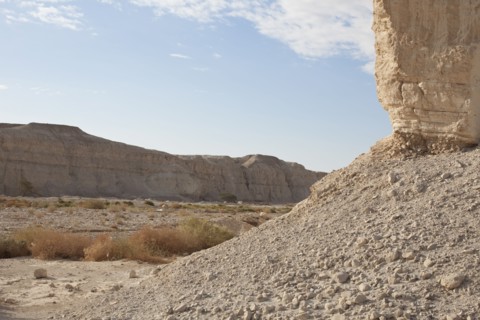 Israel, Dead Sea, desert landscape. Photo : Johannes Kroemer