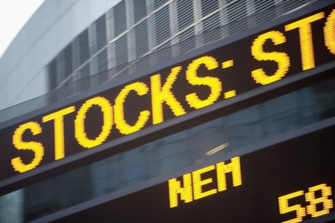USA, New York State, New York City, Times Square, Stock Quotron, close-up. Photo : fotog