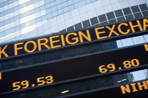 USA, New York State, New York City, Times Square, Stock Quotron, close-up. Photo : fotog