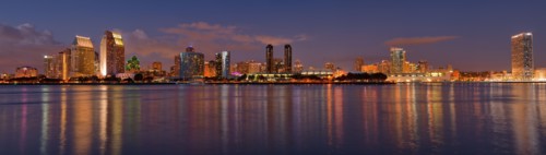 USA, California, San Diego skyline. Photo : Gary Weathers