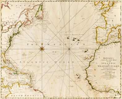 Antique world map.