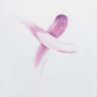 Studio shot of pink smudge. Photo : Joe Clark