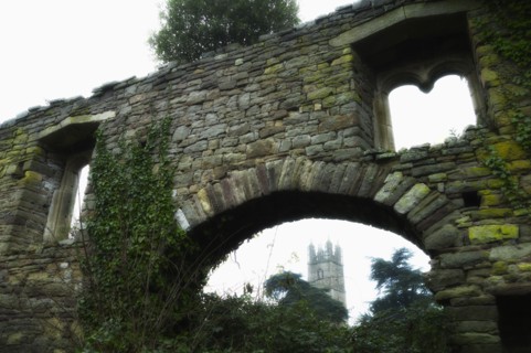 United Kingdom, Bristol, old ruins.