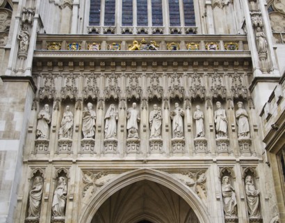 United Kingdom, London, Exterior of Westminster Cathedral.