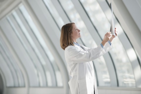 Doctor examining x-ray. Photo : Mark Edward Atkinson