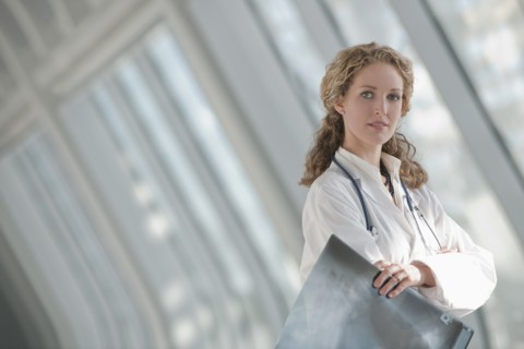 Portrait of female doctor. Photo: Mark Edward Atkinson