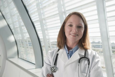 Portrait of female doctor. Photo: Mark Edward Atkinson