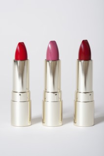 Red and pink lipsticks. Photo: Winslow Productions