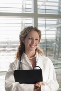 Portrait of female doctor. Photo: Mark Edward Atkinson