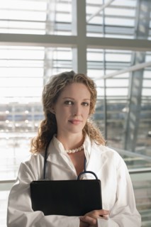 Portrait of female doctor. Photo: Mark Edward Atkinson