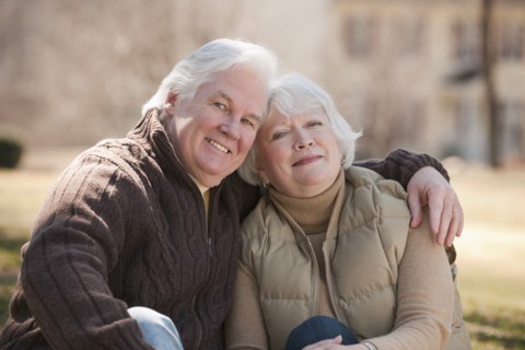 USA, Virginia, Richmond, portrait of senior couple. Photo: Mark Edward Atkinson