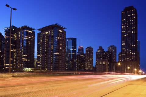 USA, Illinois, Chicago skyline. Photo: Henryk Sadura
