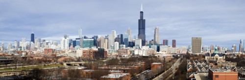 USA, Illinois, Chicago skyline. Photo : Henryk Sadura