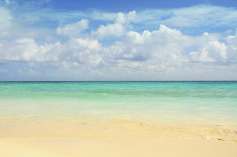 Mexico, Playa Del Carmen, seascape. Photo: Tetra Images