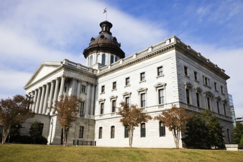 USA, South Carolina, Columbia, State Capitol. Photo: Henryk Sadura