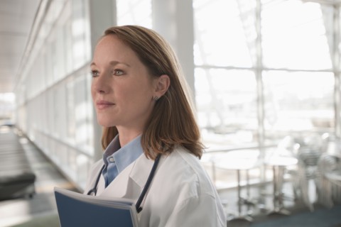 Portrait of female doctor. Photo: Mark Edward Atkinson